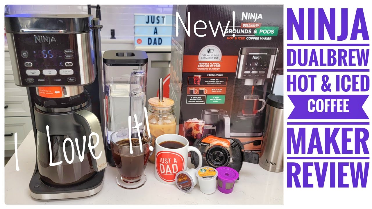 Мне нравится! Обзор Ninja DualBrew CFP101 | Кофемашина для горячего и холодного кофе