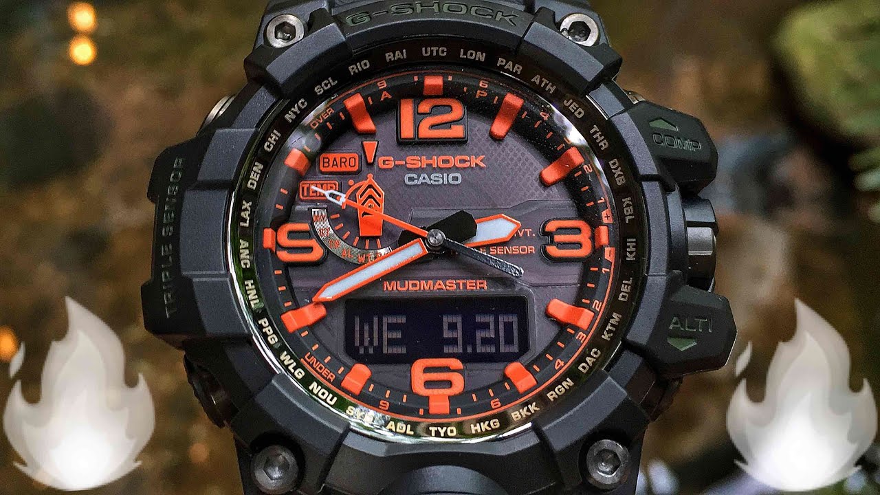 Распаковка и подробный обзор часов Casio G-Shock GWG-1000MH-1AJR Master of G Mudmaster Maharishi