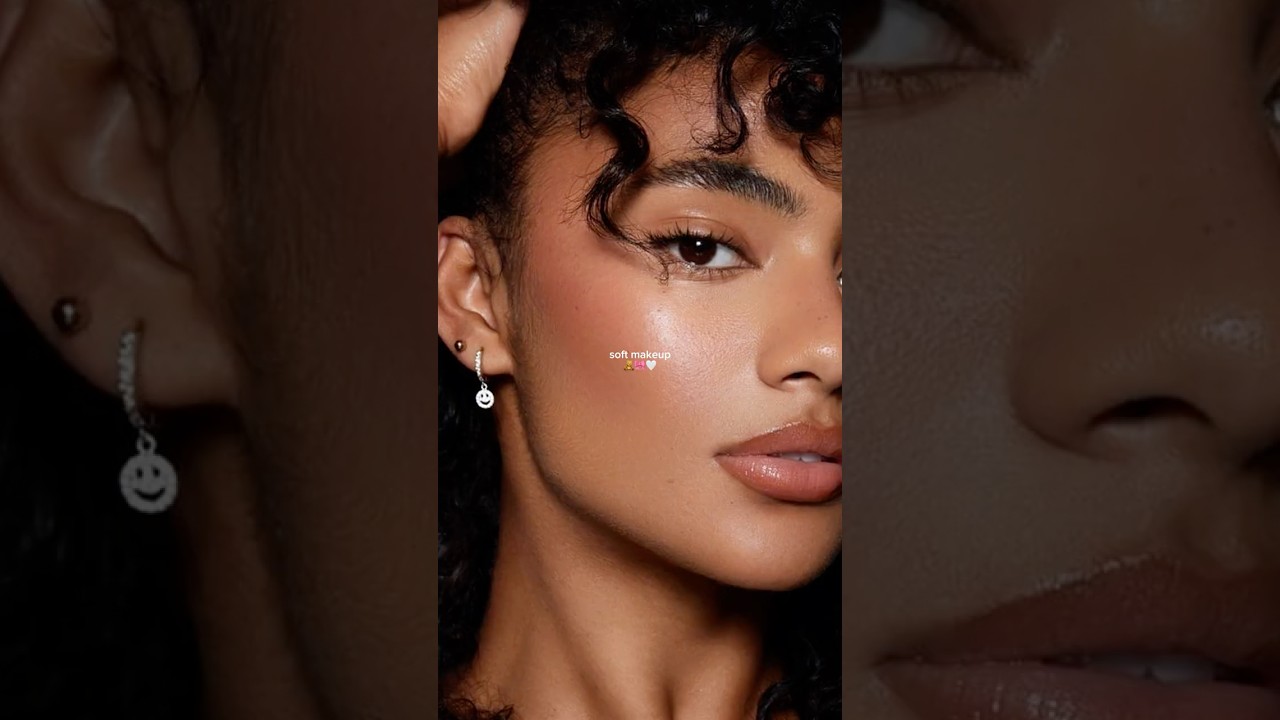 just a soft glam makeup look (:
