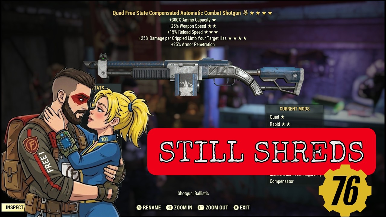 Fallout 76 | Боевые дробовики НЕ умерли: анализ урона после обновления