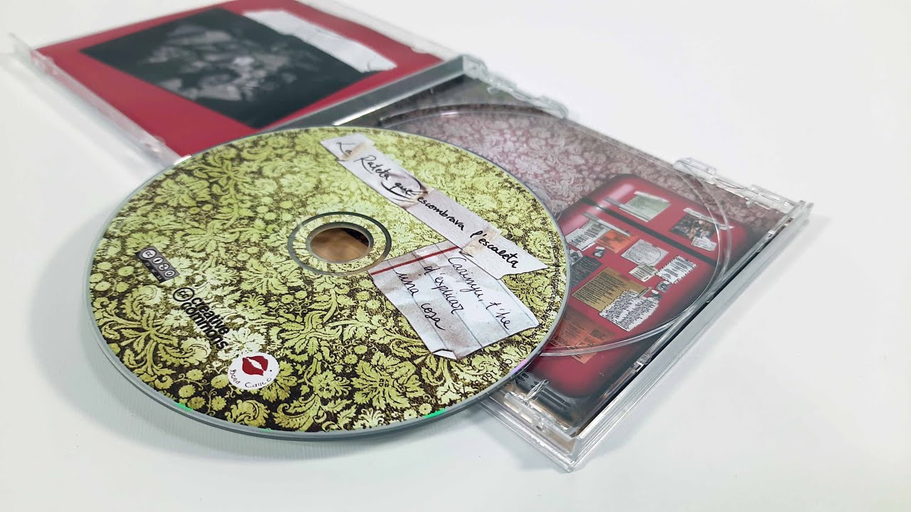 T4 - CD en JEWEL BOX: partes y diseño