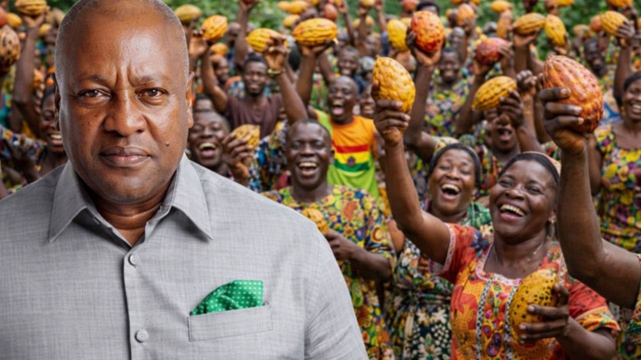 Cocoa farmers in Ghana will be happy with this reset plan Mahama is about to implement for them