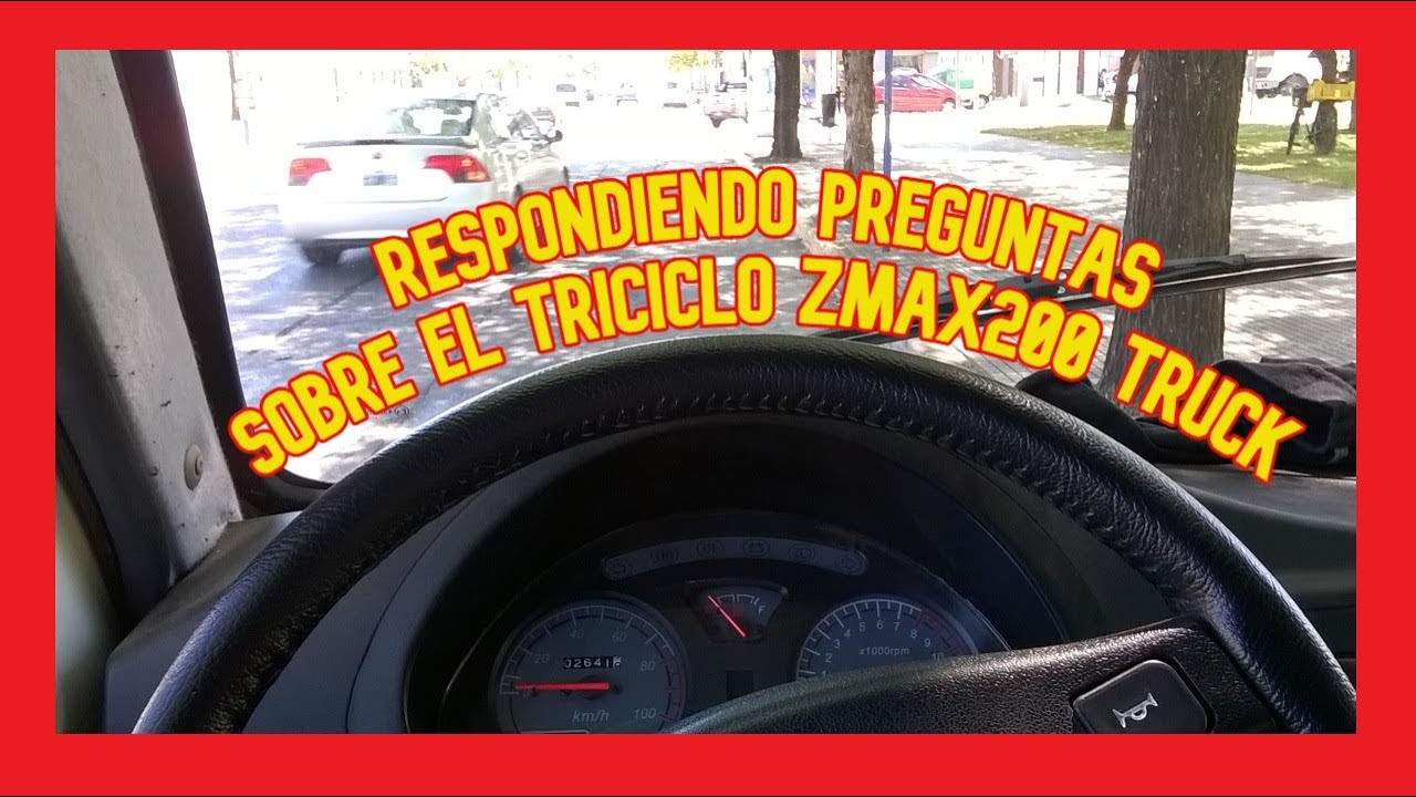 Respondiendo preguntas del Triciclo Zanella