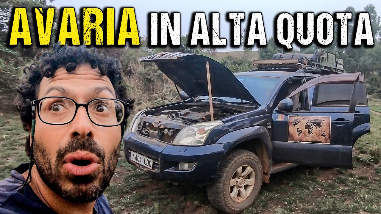 NIGERIA - IN PANNE  TRA LE MONTAGNE 😵 (sulla strada piu' difficile della nostra rotta Africana) Pt.3