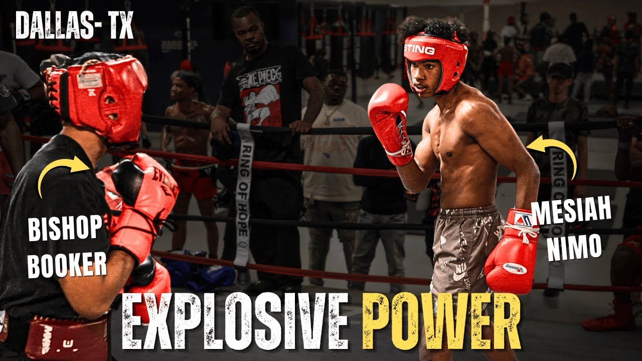 😳 HIGH RANKED Amateur Boxer Lands EXPLOSIVE Blows In Sparring!