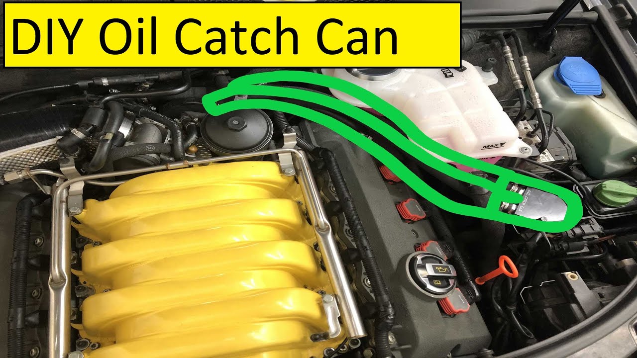 DIY Oil Catch Can 2004 Audi S4 (B6/B7)