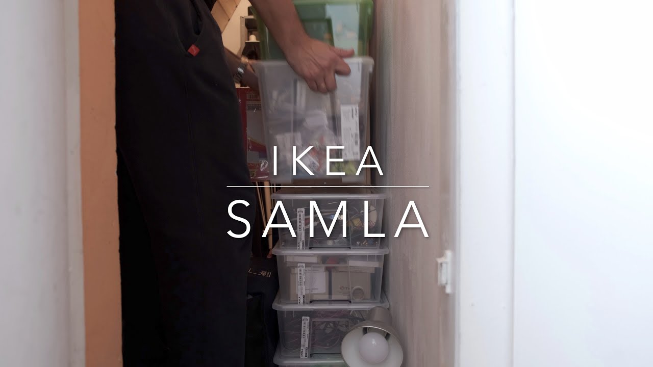 Ikea Samla Boxes