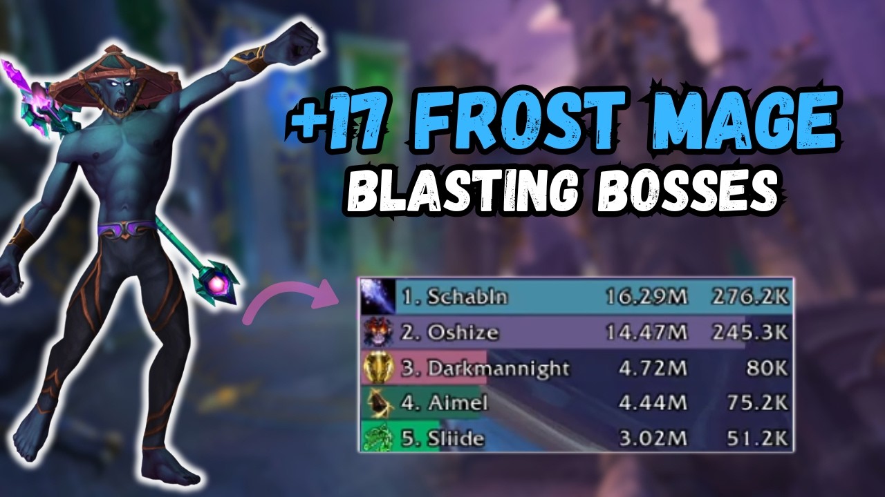 Frost Mage PUMPING in +17 HUGE BOSS DPS  | +17 Nexus Point Xeneas Mage Gameplay Midnight