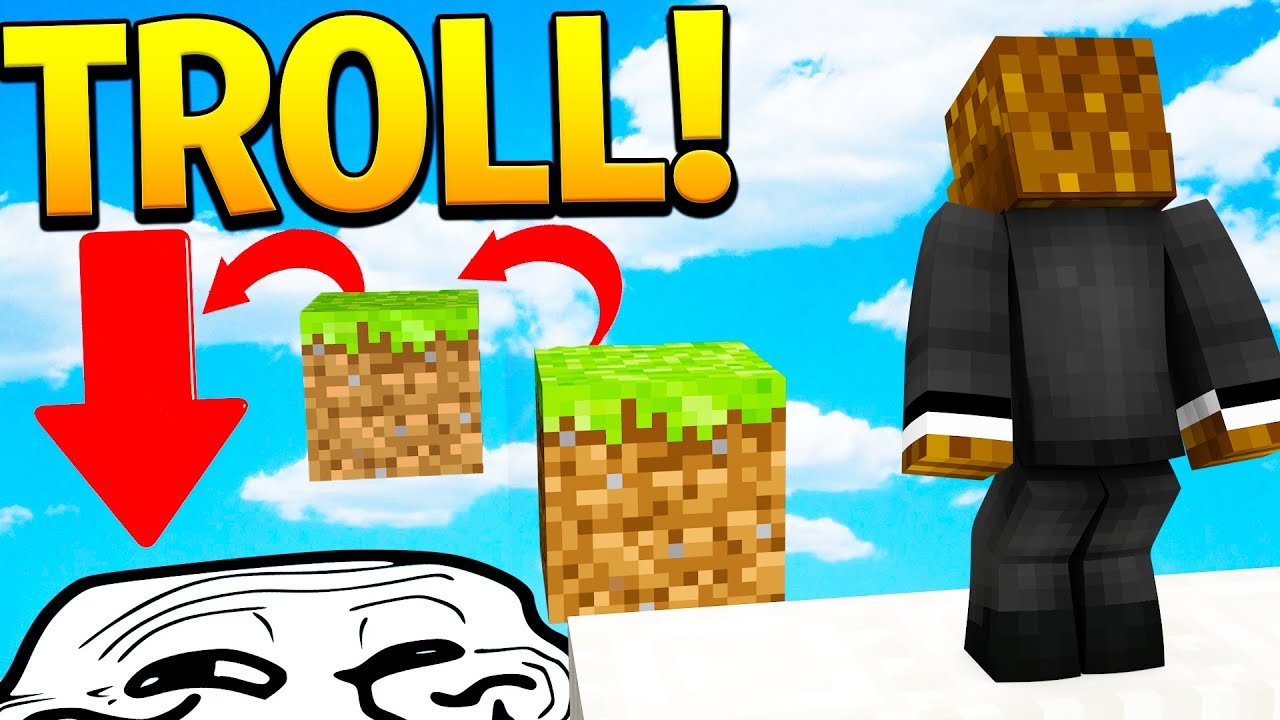PRANKING EACHOTHER WITH WORLD EDIT - MINECRAFT LUCKY BLOCK RACE | JeromeASF