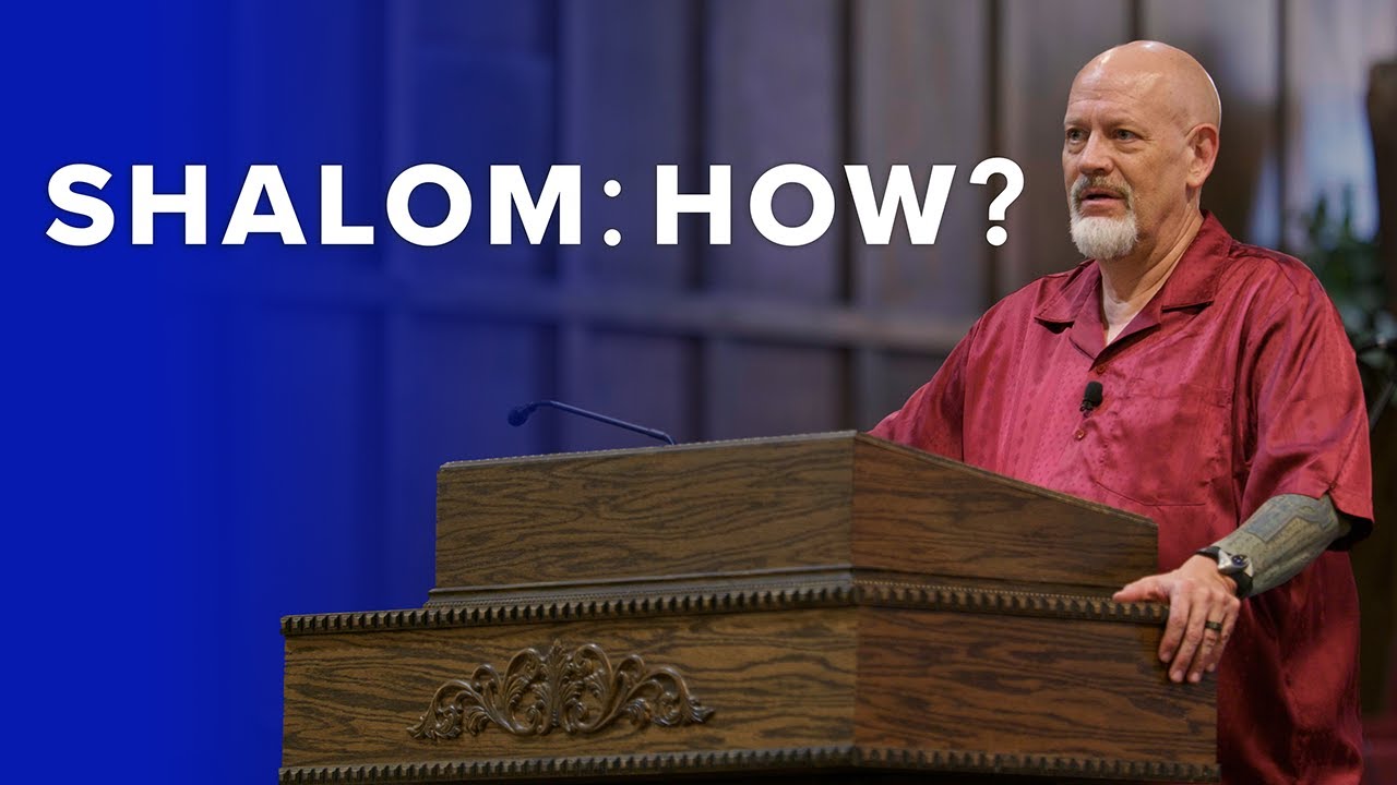 James White |  Shalom: How?