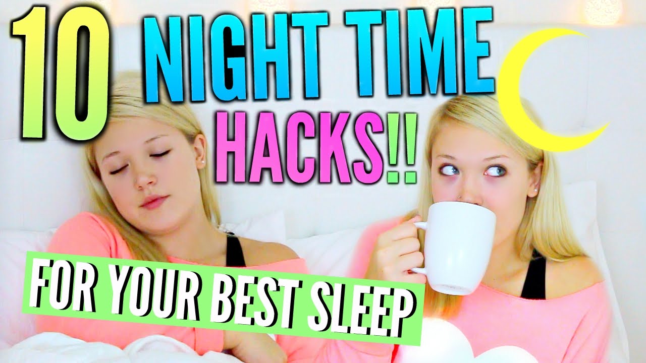 10 Night Time HACKS | Get Your BEST Sleep!
