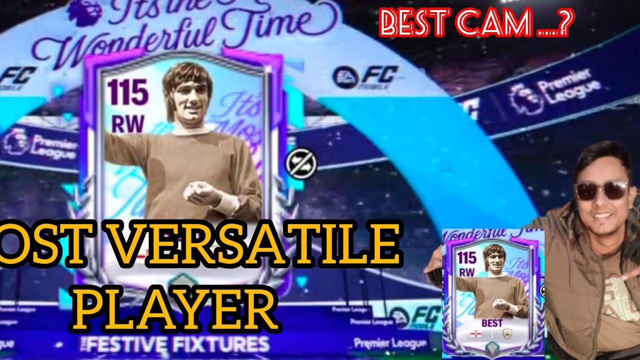 115 BEST...THE MOST VERSATILE ATTACKER IN FC MOBILE? 🫡BEST AT CAM GAMEPLAY 