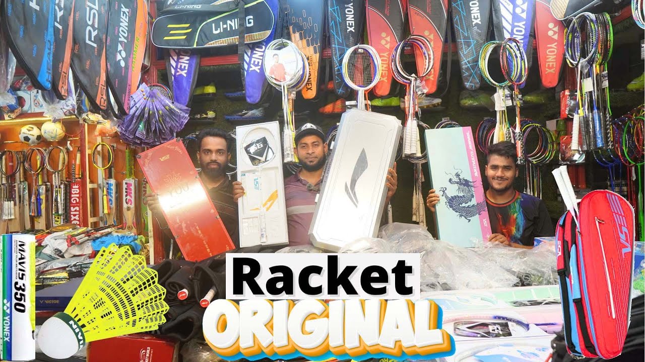 অরিজিনাল ব্যাডমিন্টন🎾র‍্যাকেট কিনুন পাইকারি দামে- Original Badminton Racket Best Price in Bangladesh