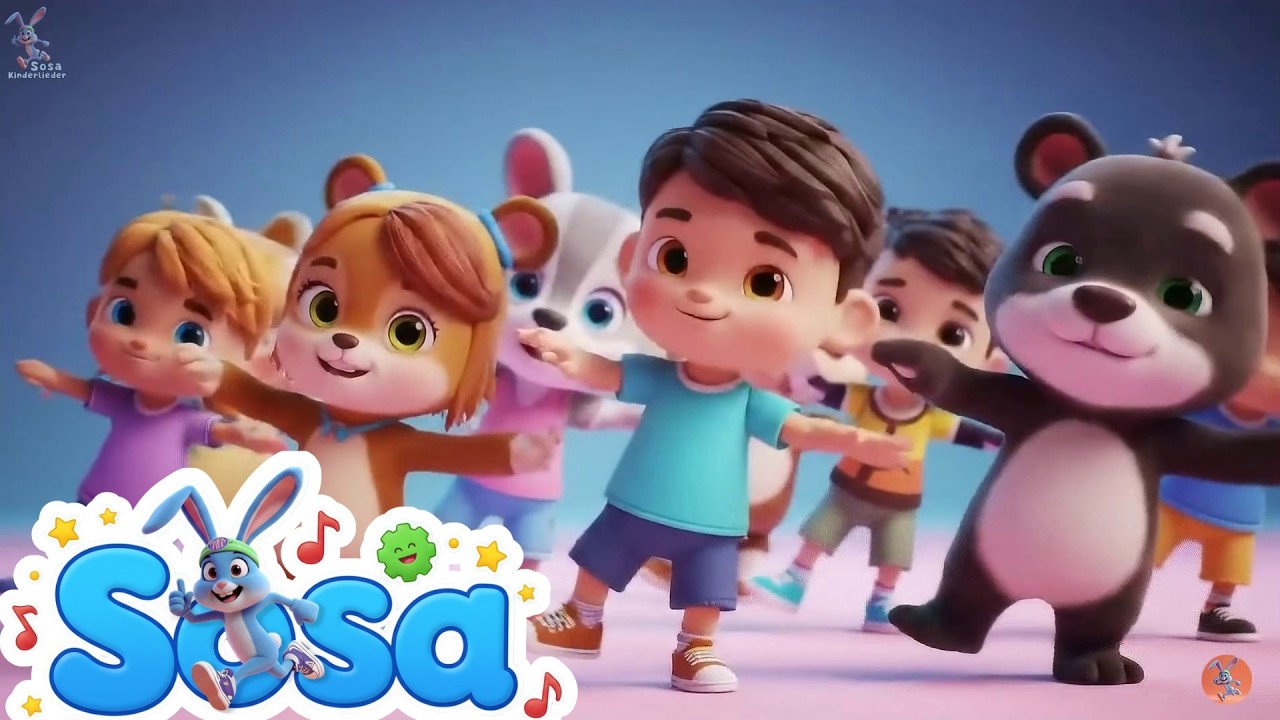 Hoppe Hoppe Reiter & Rucki Zucki Tanz 🎵 Rechts & Links lernen mit Sosa Kinderlieder!