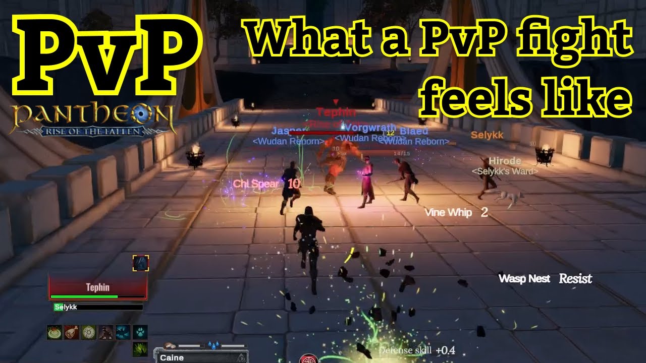 Average confusing PvP fight - with commentary