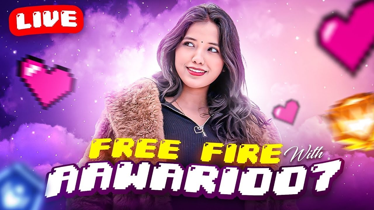 Free Fire Mobile LIVE With AawariO7 #shorts #freefirelive #freefire