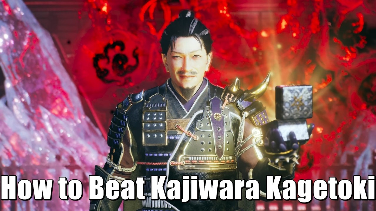 Nioh 3 Boss Fight - How to Beat Kajiwara Kagetoki
