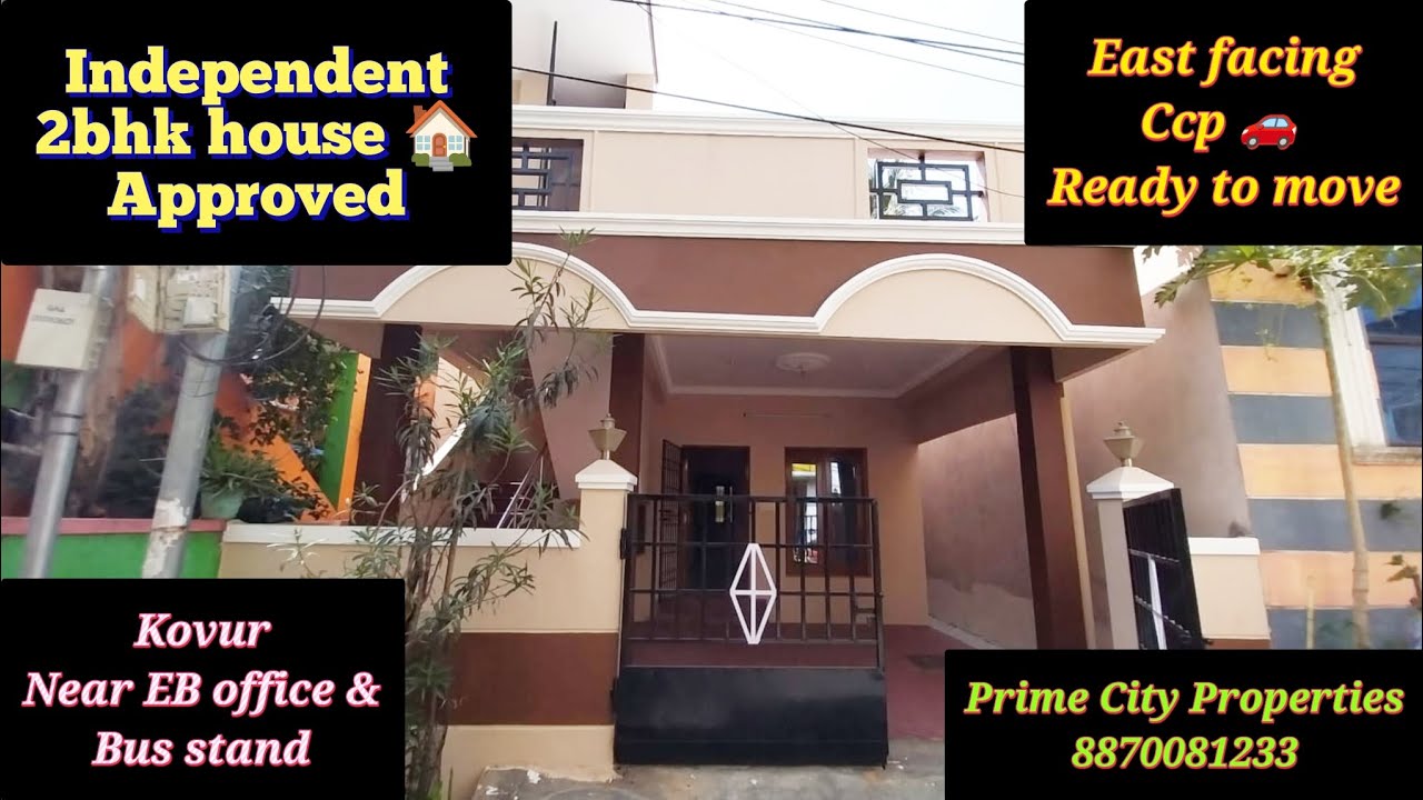 Independent house🏠 Sale in Kovur, Chennai 🆔2359 #approved #eastfacing #houseforsale #2bhk #housesale