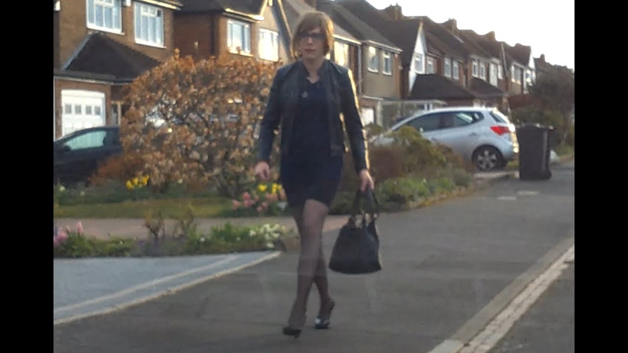 Tgirl Secretary Rachel in Sunday Night Secretary 4 (transvestite / crossdressing /  transgender)