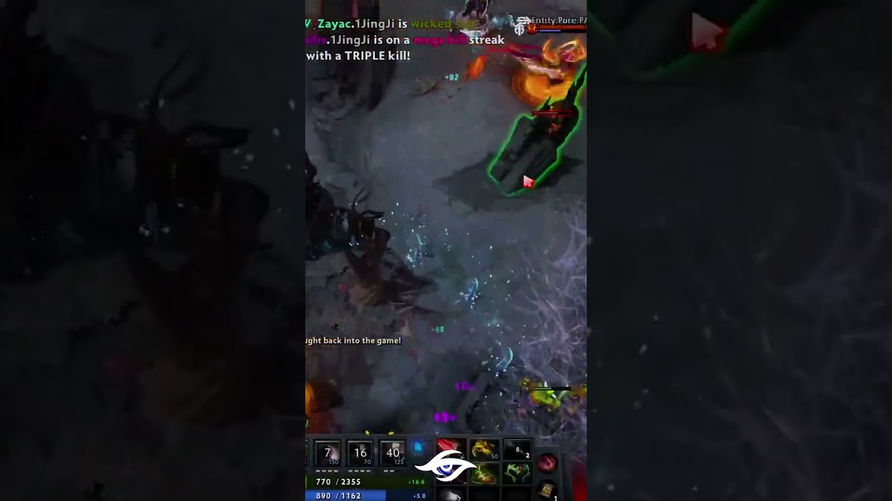 WELCOME TO THE ZAYAC SHOW #dota2 #ti11 #teamsecret #zayac #shorts