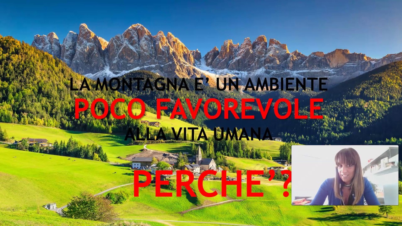 L'uomo e la montagna