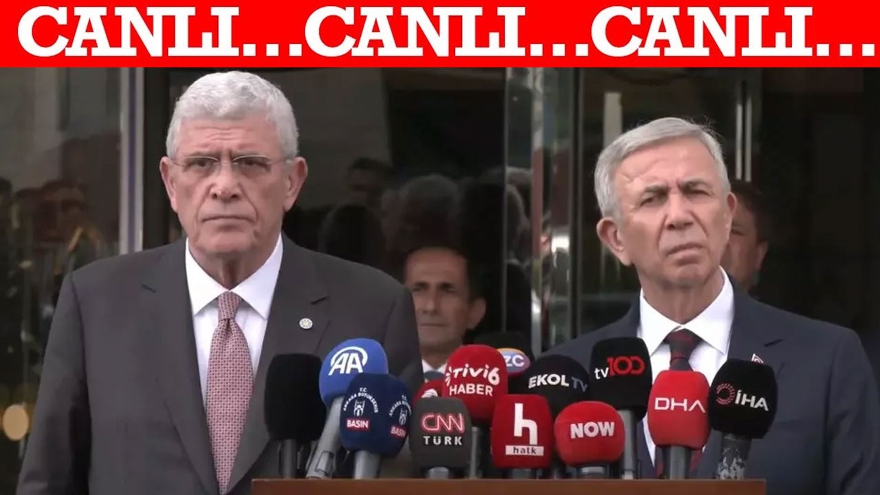 #CANLI Mansur Yavaş, Müsavat Dervişoğlu'nu ziyaret etti