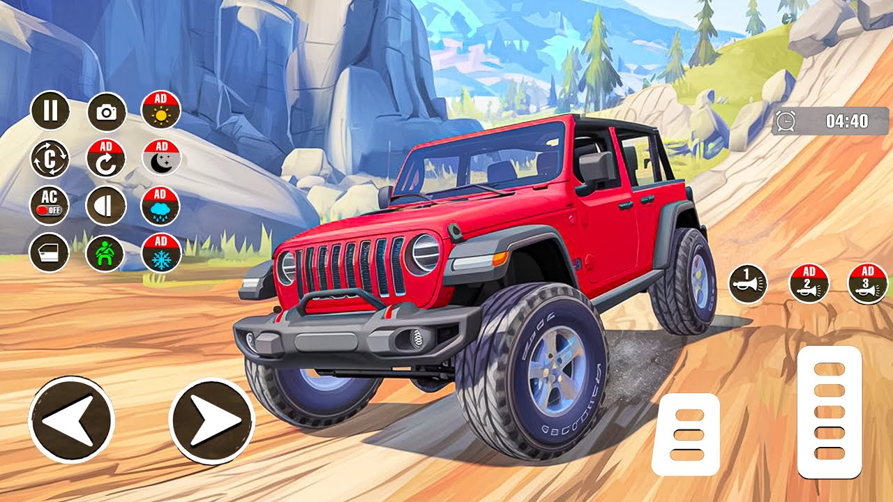 SUV Luxury Prado Driver Simulator - Jeep Driving Offroad 3D - Android Gameplay