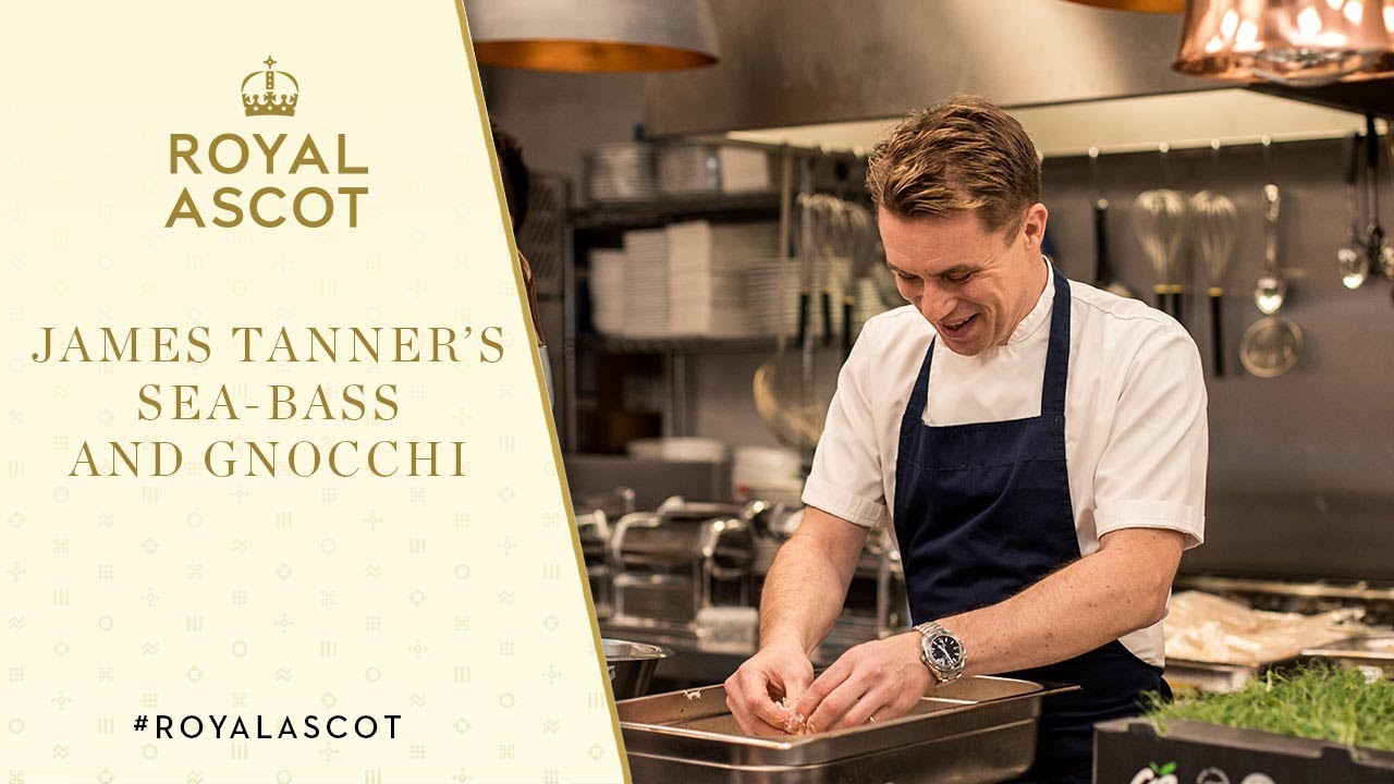 Royal Ascot Recipes | James Tanner's Sea-bass with Gnocchi