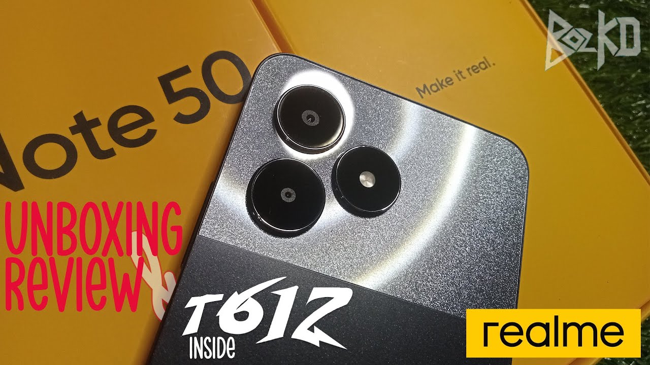 realme Note 50 Unboxing and Review. More Power Unisoc T612 (Tagalog)