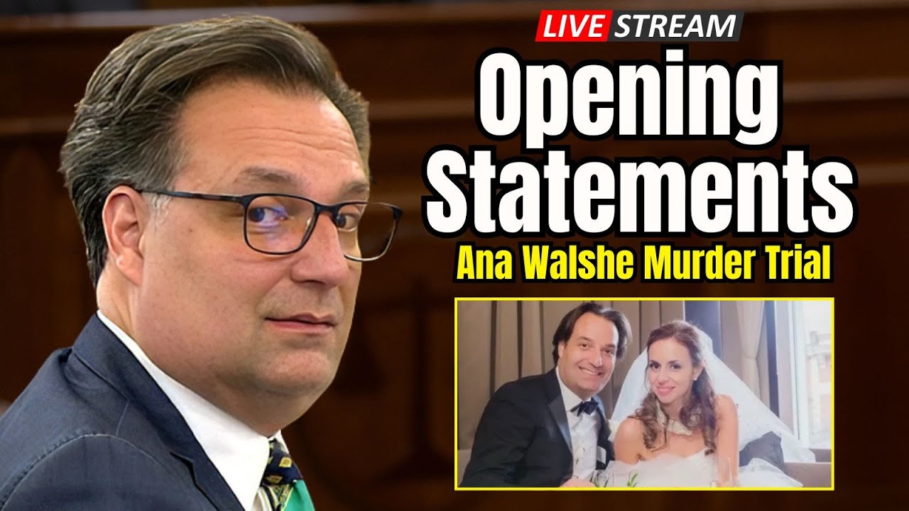 LIVE Brian Walshe Trial: Opening Statements for The Murder and Disappearance of Ana Walshe