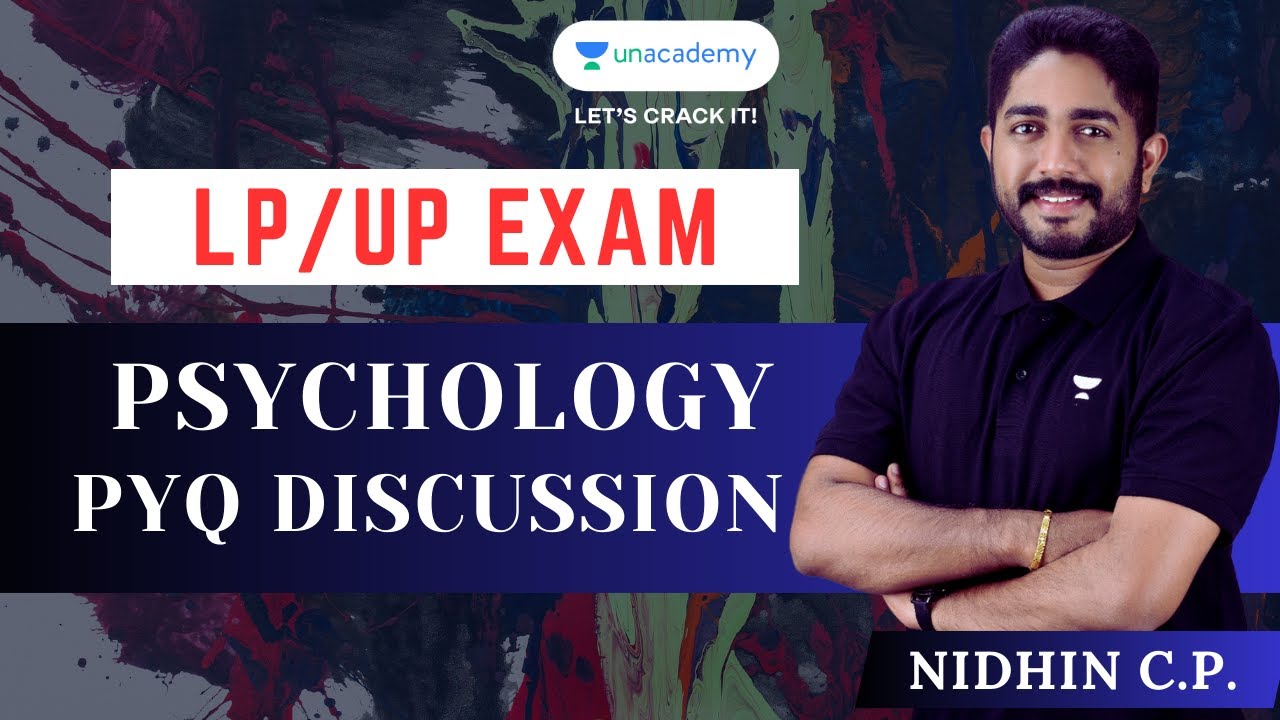 LP/UP Exam based Psychology l മനഃശാസ്ത്രം l Must Watch l Nidhin Chandrababu l Kerala PSC