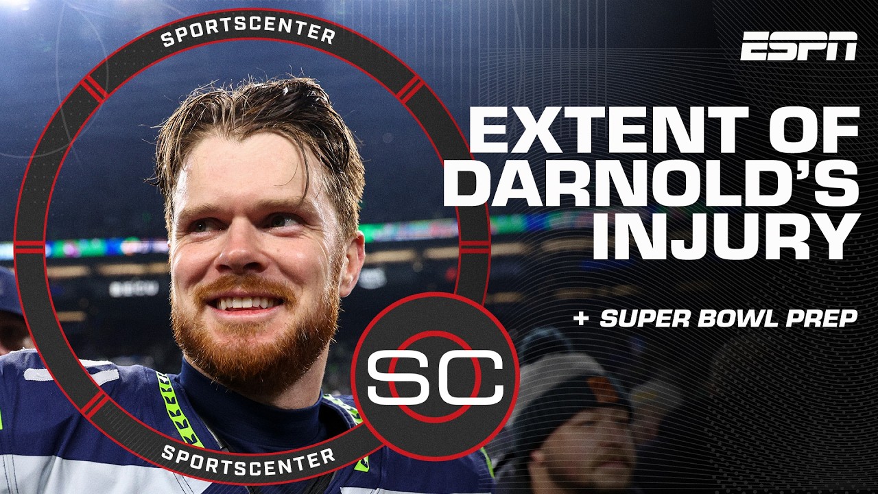 How the Patriots & Seahawks are prepping for the Super Bowl + Sam Darnold's injury 👀 | SportsCenter