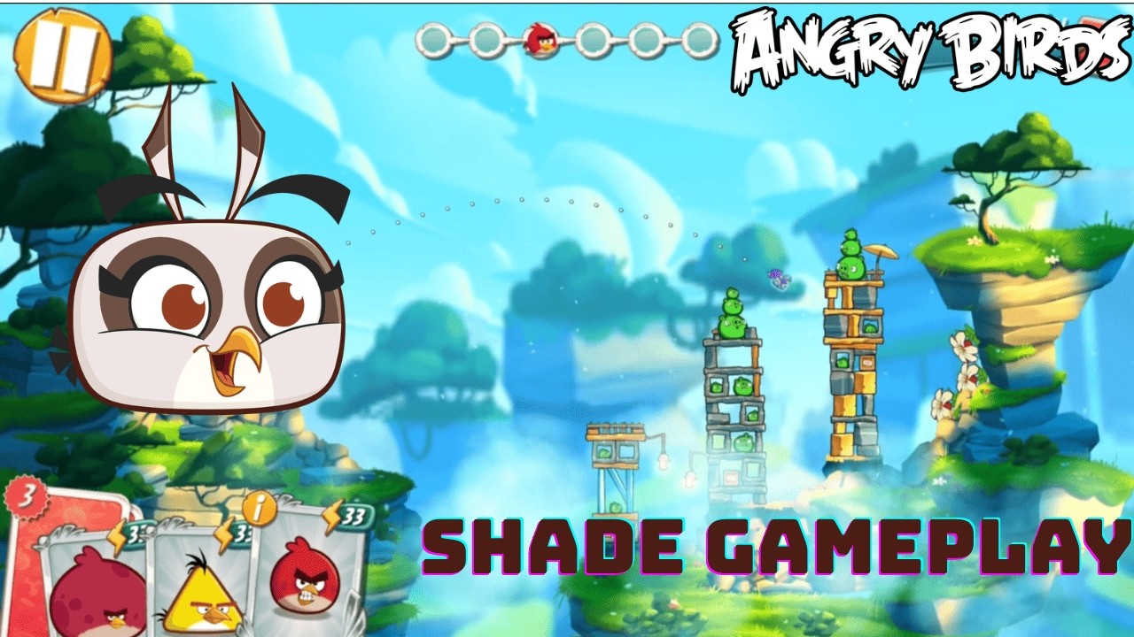 Angry Birds 2 - Shade Gameplay 🤩😮  11/03/25