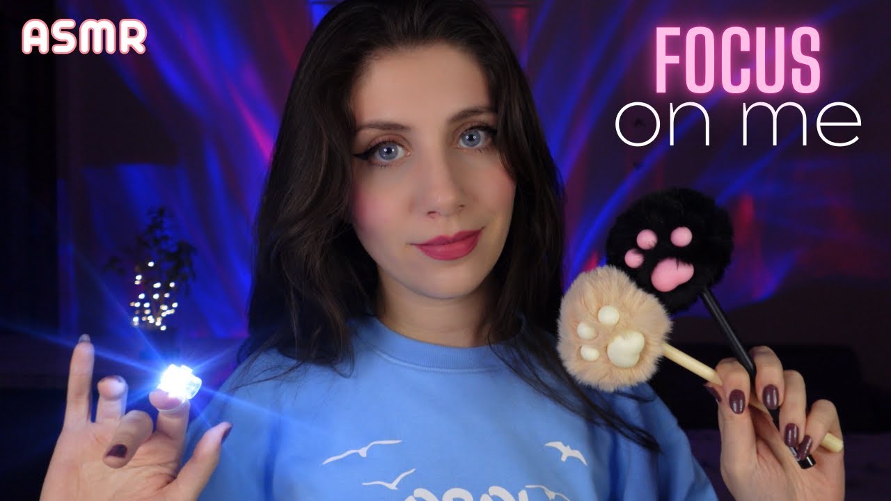 ASMR • Focus ON ME Lento y Relajante para DORMIR - Sigue mis Instrucciones