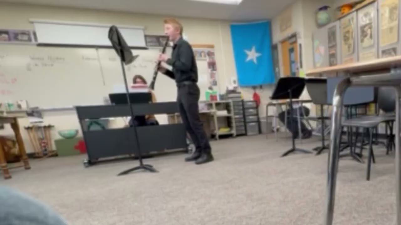 Clarinet Solo: Clarion Caper Performed by Sya Schoultz (Sophomore) | MSBOA S+E