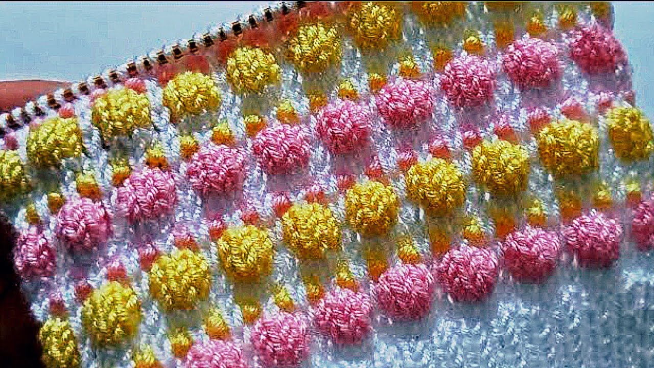 सिर्फ तीन फंदे का बुनाई डिजाइन/Easy And Beautiful Knitting Pattern/Bunai design