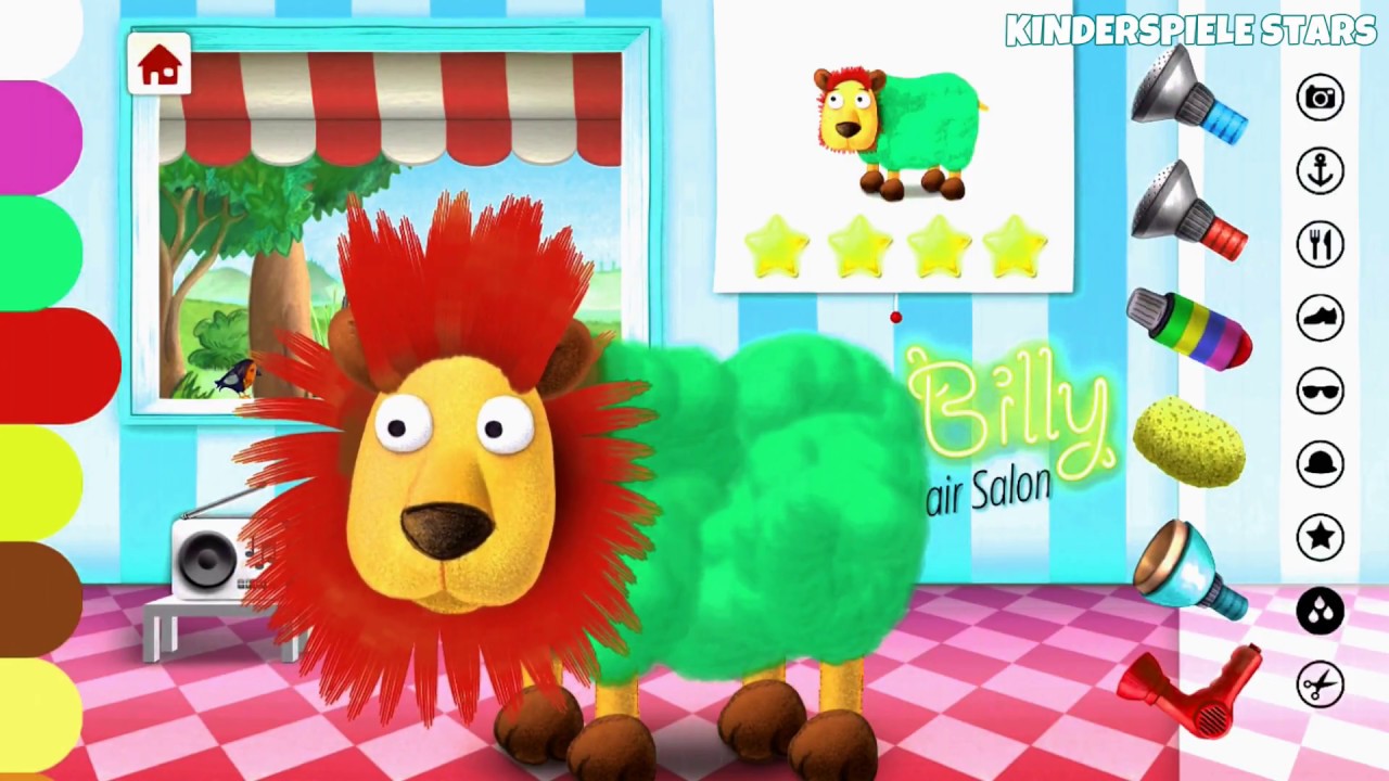 Lass uns TIER FRISEUR spielen 🦁 Freddi Friseur - Kinderspiele Stars