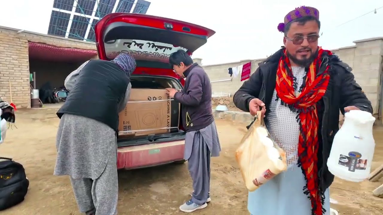 لذت واقعی در کنار خانواده و عزیزان 🤲 نصب وسائل برقی و خوشحالی بیش از حد مادر علیرضا 