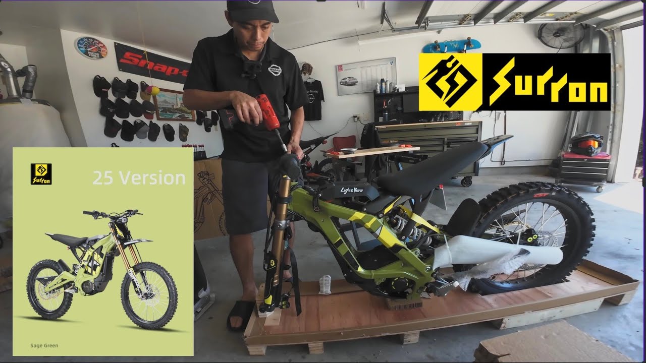 Unboxing My Second E-Moto&mdash;2025 Surron Light Bee X Sage Green
