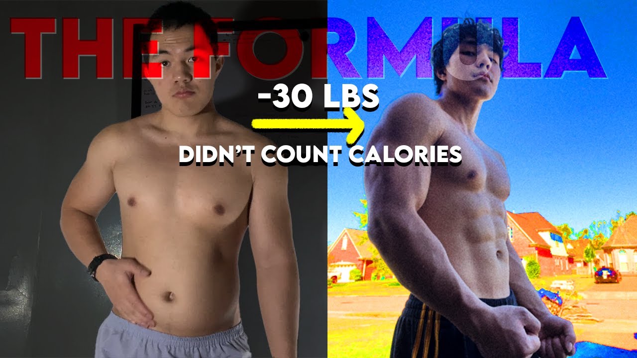 How I lost 30 pounds, got jacked AF, and made a braindead formula for weight loss that you can copy