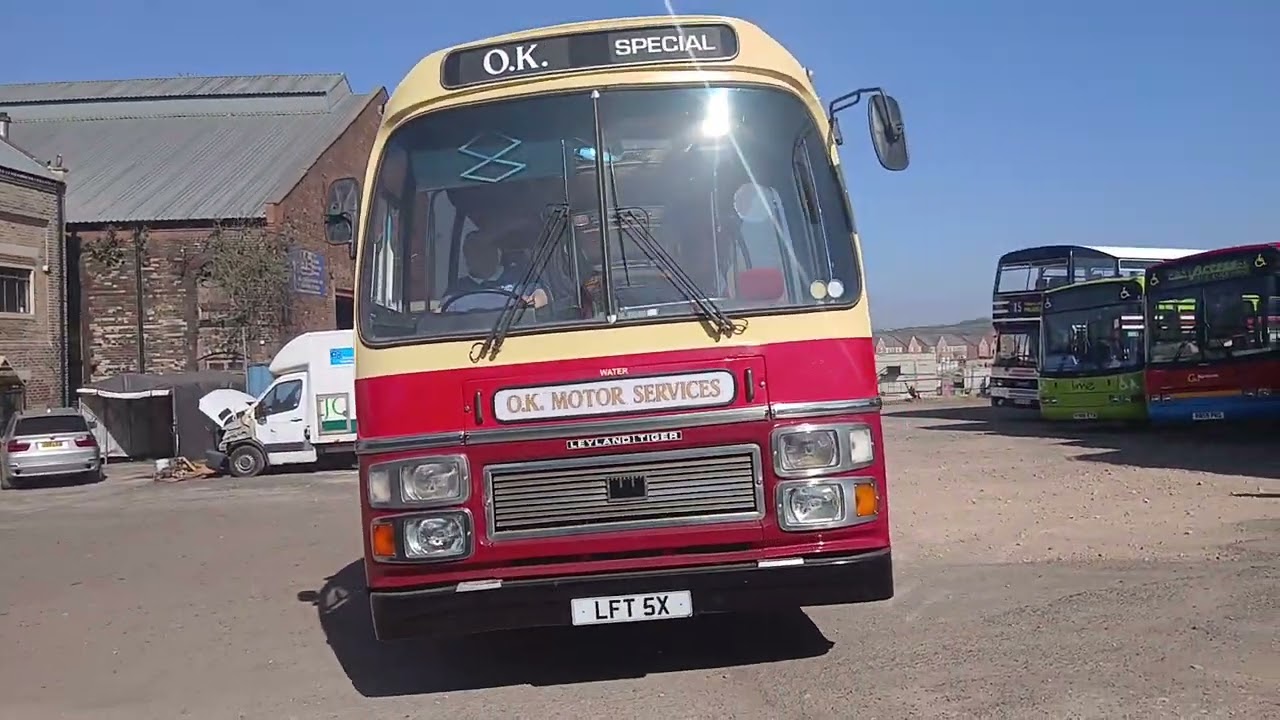O.k motor services arrives at the nnrg