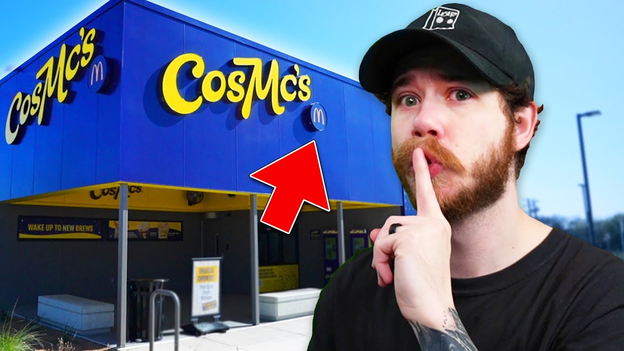 Trying McDonald's Secret Coffee Shop CosMCs!