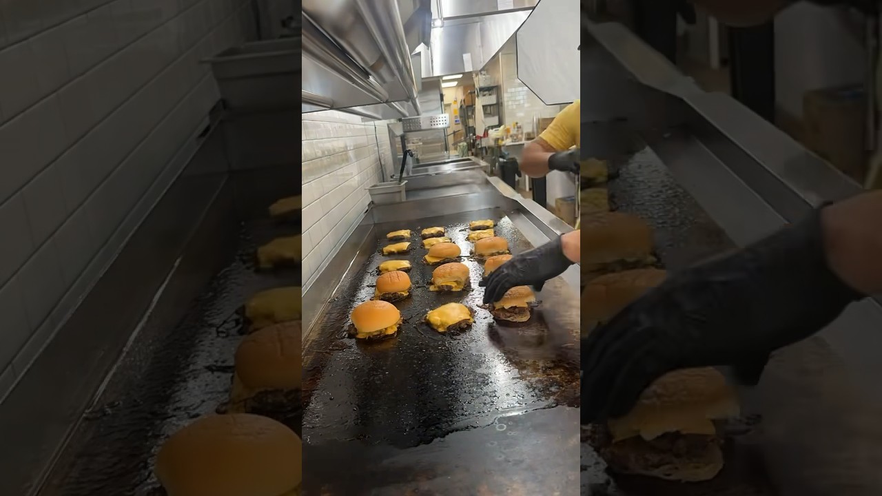 ORIGINAL FRIED ONION BURGER #motzburger style #oklahomaburger #friedonion #burgerrecipe #burger