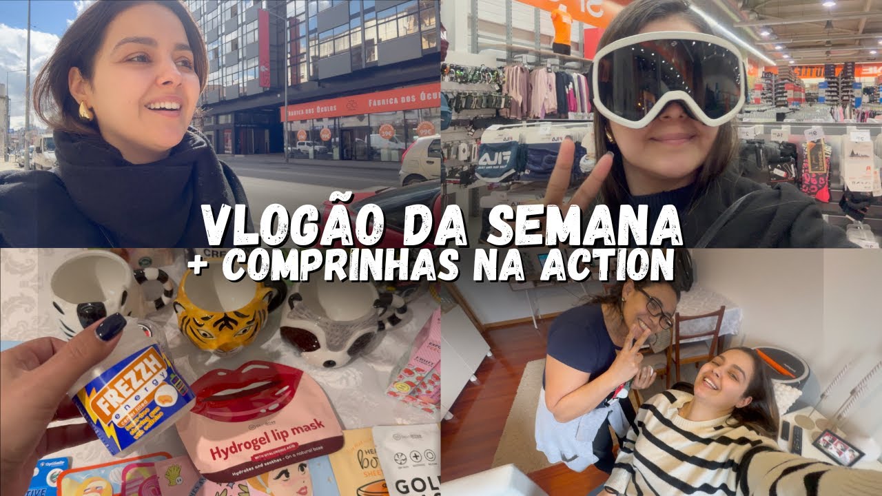 VLOG: UMA SEMANA COMIGO - loja Action, compras, dia de princesa e muito trabalho | Carolina Ferreira