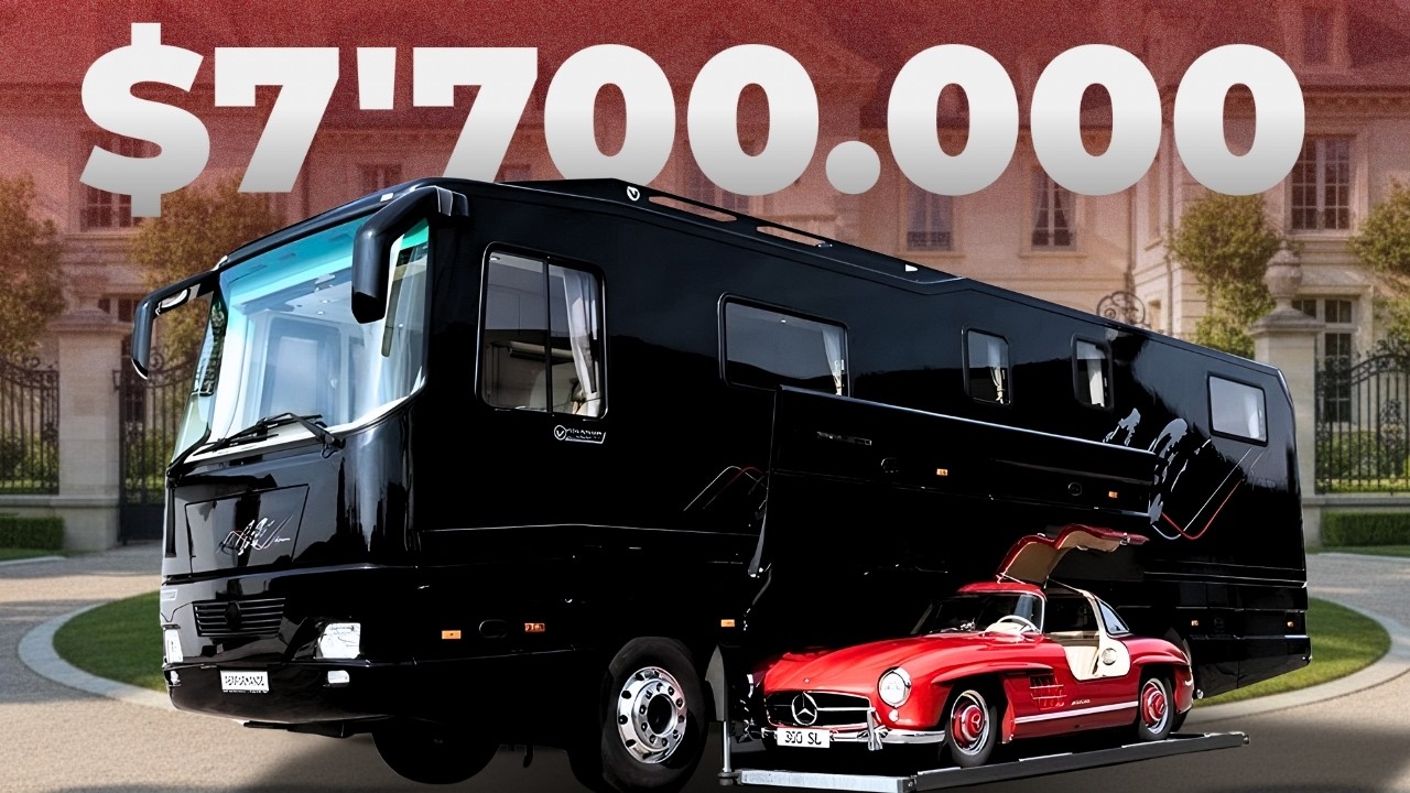 Las 5 AUTOCARAVANAS LUJOSAS de otro nivel que NI LOS MILLONARIOS pueden permitirse