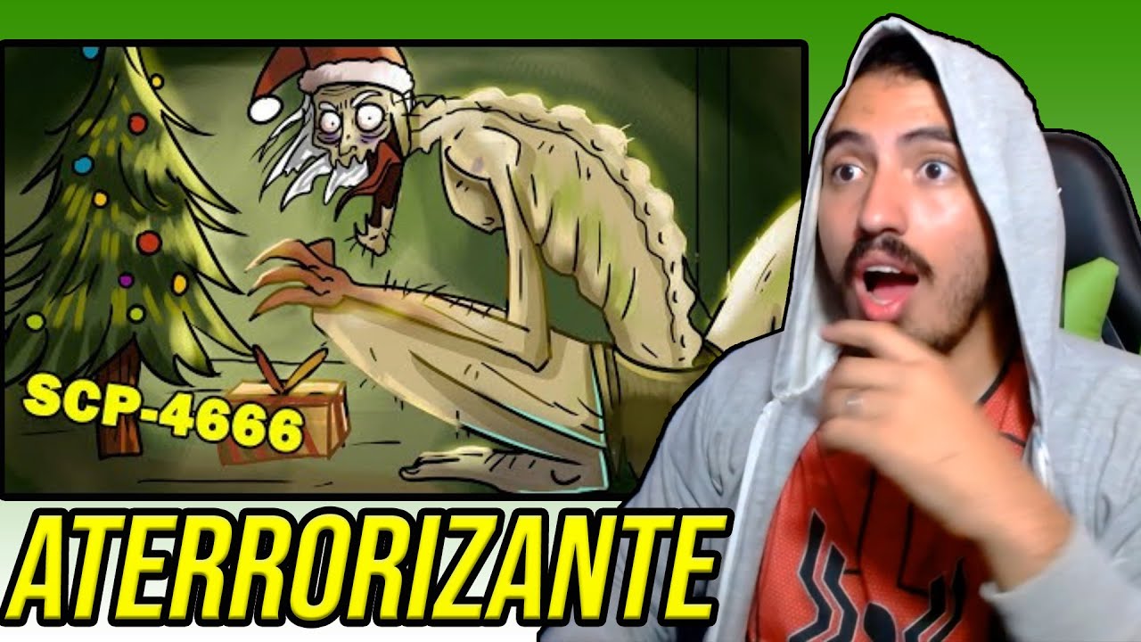 SCP-4666 O Homem Yule (Animação SCP) | Leozin React