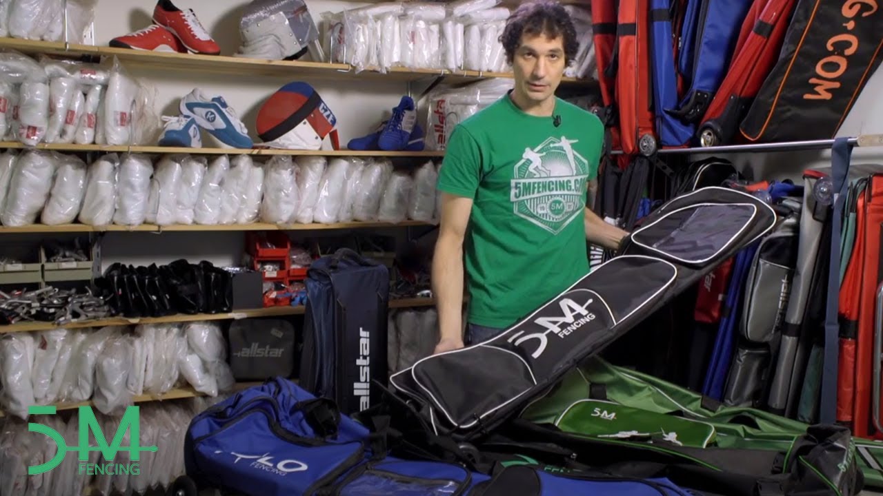 Jak vybrat kolečkovou tašku pro sportovní šerm pro kord, fleret i šavli