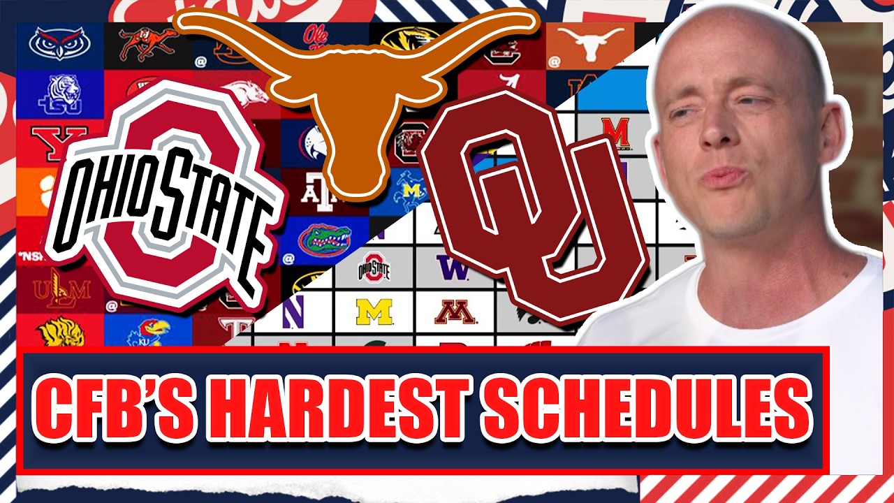 Five Hardest College Football Schedules In 2026 - Josh Pate's College Football Show
