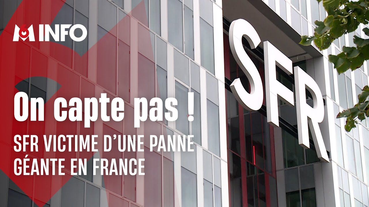 Les clients du réseau SFR victimes d'une panne géante