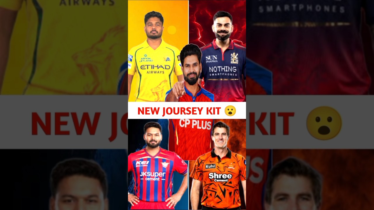 All team official jersey in IPL 2026 😱 #ipl2026 #ipl